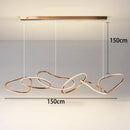 Ljojo Light Luxury Chandelier for Villa High Ceiling Living Room