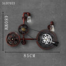 Ljojo Industrial Metal Wall Lamp: Postmodern Led Chandeliers for Living Room & Bedroom