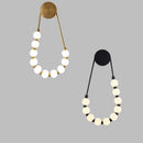 Ljojo Acrylic Ball Necklace Wall Lamp - Stylish Sonce Light for Modern Home Decor