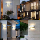 24w LED Wall Light Outdoor Modern Waterproof Porch Garden Lamp by Ljojo