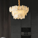Marble Led Chandelier For Living Room - Elegant Nordic Pendant Light by Ljojo