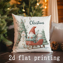 Christmas Animal Holiday Pillows Pattern Cushion Cover for Sofa Bedroom Car - Ljojo