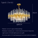 Ljojo Luxury Crystal Chandelier for Villa - Elegant & Simple for Living Room, Dining Room, Bedroom
