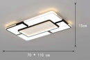 Ljojo Minimalist Ceiling Fan Light for Living Room Bedroom Dining Room Lighting