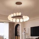 Modern Round Glass LED Pendant Lights Luxury for Living Room Bedroom | Ljojo