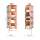 Ljojo™ Multi-layer Folding Hanging Storage Organizer for Bras, Underwear, Socks, and Clothes