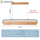 LED Pendant Light Creative Medieval Bauhaus Style Chandelier for Home Decoration by Ljojo