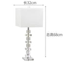 Crystal Glass Ball Table Lamp Modern Bubble Light Reading Bedroom Art - Ljojo