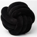 Cream White Art Deco Striped Knot Pillow - Handmade Soft Modern Cozy Decor for Home & Sofa.rm Ljojo
