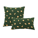 Embroidered Pumpkin Halloween Pillowcase Cojines by Ljojo