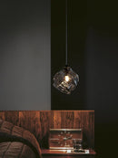 Ljojo Ice Cube Chandelier Glass Pendant Lamp Modern Dining Room Hanging Light