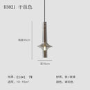 Ljojo Glass Tube Pendant Light Modern Dining Room Chandelier Kitchen Hanging Lamp