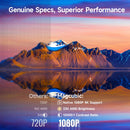 Ljojo™ Magcubic HY310 Mini Projector 1080P Android 11 WiFi6 4K Air Mouse Remote