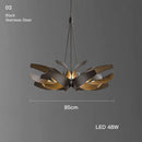 LED Art Chandeliers Italy Postmodern Design Romantic Cyberpunk Elegant Home Decor Ljojo