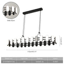 Ljojo Modern LED Pendant Light Fixture for Dining Room | Contemporary Indoor Hanging Lamp