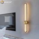 Ljojo LED Long Wall Lamp for Modern Minimalist Living Room, Bedroom, TV Background Wall