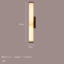 Marble Modern Wall Lamp Luxurious Living Room Lighting by Ljojo