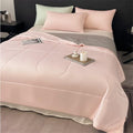 Ljojo Lightweight Cooling Comforter: Soft Smooth Air Condition Blanket for Summer