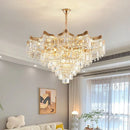 LED Chandelier for Staircase Loft Living Room Modern Nordic Long Lustre Hanging - Ljojo