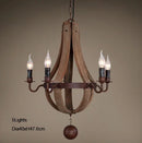 American Vintage Designer LED Chandelier by Ljojo | Stylish High-end Pendant Light Fixture