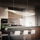 Ljojo LED Pendant Chandelier: Modern Minimalist Acrylic Droplights for Living Dining Room
