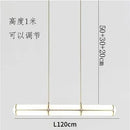LED Pendant Light Fixture Modern Strip Living Dining Room Bar Office Chandelier by Ljojo