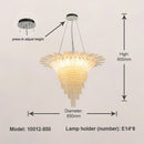 Ljojo Luxury Crystal Ceiling Chandelier for Elegant Interior Decor