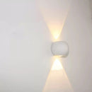 LED Aluminum Waterproof Small Wall Lamp for Bedroom Living Room - Ljojo Decorative Fixture