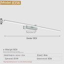 LED Wall Lights Aluminum Makeup Mirror Lighting Modern Bathroom 100cm Bedroom StripfadeOut