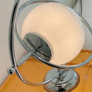 Italian Rotating Art Iron Chrome Desk Lamp for Bedroom Decor by Ljojo