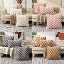 Knit Decorative Pillow Covers for Modern Living Room Sofa - Ljojo