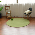 Coral Velvet Modern Living Room Rug Blue Soft Nursery Play Mat