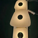 American Retro Design LED Natural Stone Geometric Chandelier by Ljojo - Home Decor & Villa Room Lamps