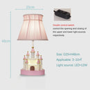 LED Flower Design Table Lamp Romantic Bedroom Night Light Ljojo Glass Decor Homeware