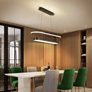 Modern Gold Black Dimmable Led Chandelier for Kitchen Dining Room - Ljojo Home Design Lusters