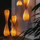 Wooden Floor Lamp Japanese Style Nordic Bedroom Table Lamp by Ljojo