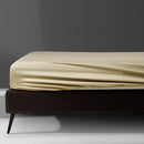 Ljojo 1200 TC Egyptian Cotton Fitted Sheet for Double King Queen Bed