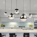 Nordic Glass Ball Pendant Light for Dining Room - Modern Hanging Lamp by Ljojo