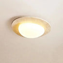 Cream Style Ceiling Light Fixture | Japanese Wabi Sabi Retro Master Bedroom Lamp by Ljojo