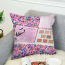 Ljojo Luxury 45x45 Pillow Cover for Bed, Sofa & Car - Decorative Cushion Cover