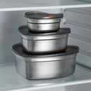 Ljojo Love-Shaped Stainless Steel Kitchen Storage Organizer Dish Drainer Tray