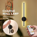 Ljojo 50CM Rechargeable LED Wall Lamp with Removable Sconces for Bedroom and Living Room