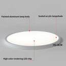 Ljojo LED Ceiling Light: Remote Dimming Modern Fixture for Home Decor