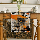 Geometric Lines Table Runner for Home Decor by Ljojo