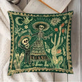 Day of the Dead Skeleton Pattern Pillow Covers by Ljojo - Sofa, Bedroom, Car Pillow Cover