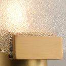 Italian Minimalist Copper Round Wall Lamp Glass Light for Living Room Bedroom by Ljojo