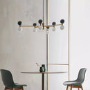 Luxury Restaurant LED Ceiling Pendant Lights Minimal Hanging Fixture by Ljojo for Villa Lobby Dinning Living Room