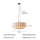Nordic Retro Living Room Chandeliers Hanging Lamps | Wabi Sabi French Medieval Pendant Lights by Ljojo
