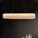 Ljojo Luxury Marble LED Chandelier for Dining Room