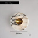 Ljojo Marble Chrome Wall Lamp - Luxury LED Lighting Fixture